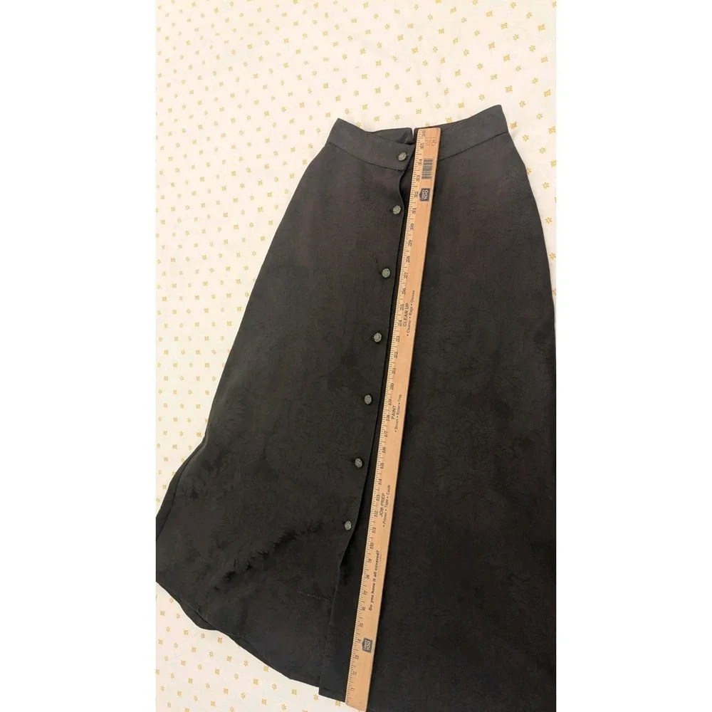 Wah Maker Jacquard Peplum Victorian Western Blazer Jacket Riding Skirt Size 6 - Picture 11 of 16